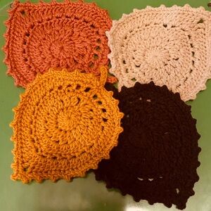 Autumn Leaves Coaster Set